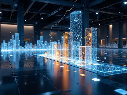 现代化智慧城市建设概念图，数字化屏幕显示城市数据，高科技元素环绕，展现未来智慧城市发展前景